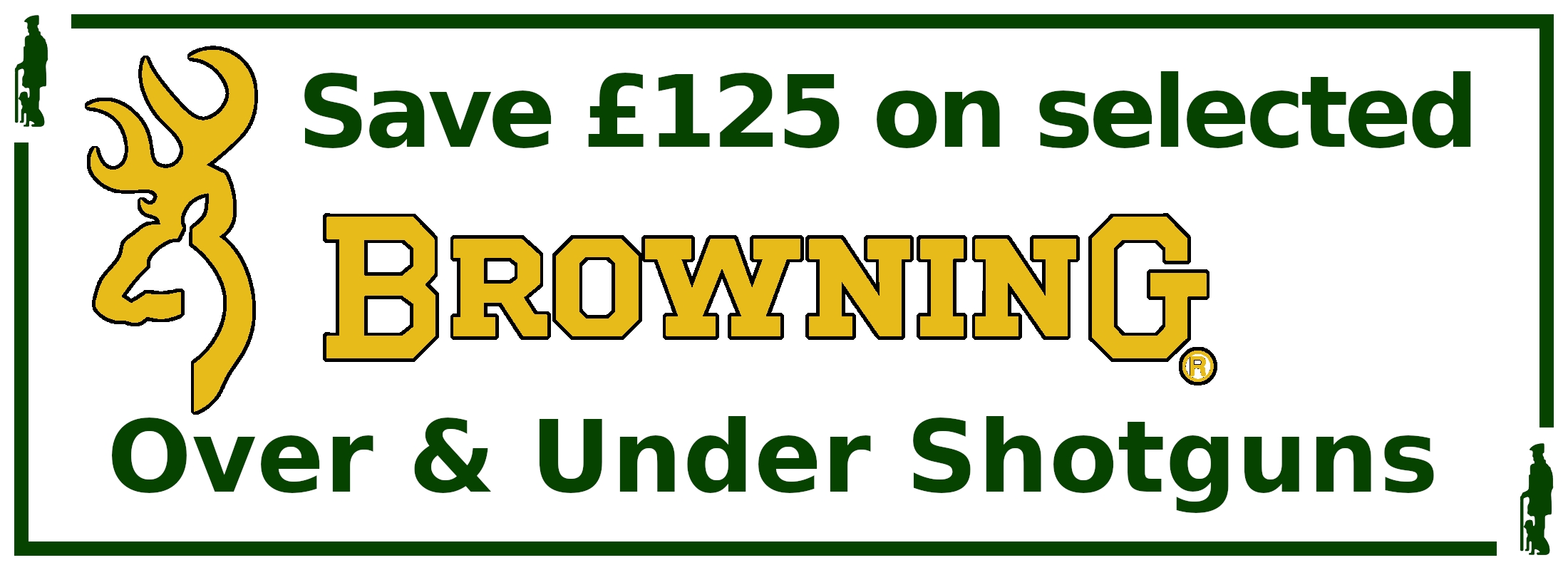 £125 off of selected Browning shotguns