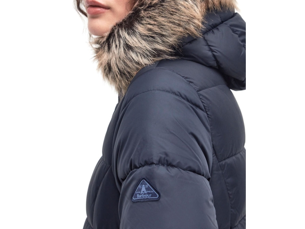 barbour midhurst navy ladies quilt jacket