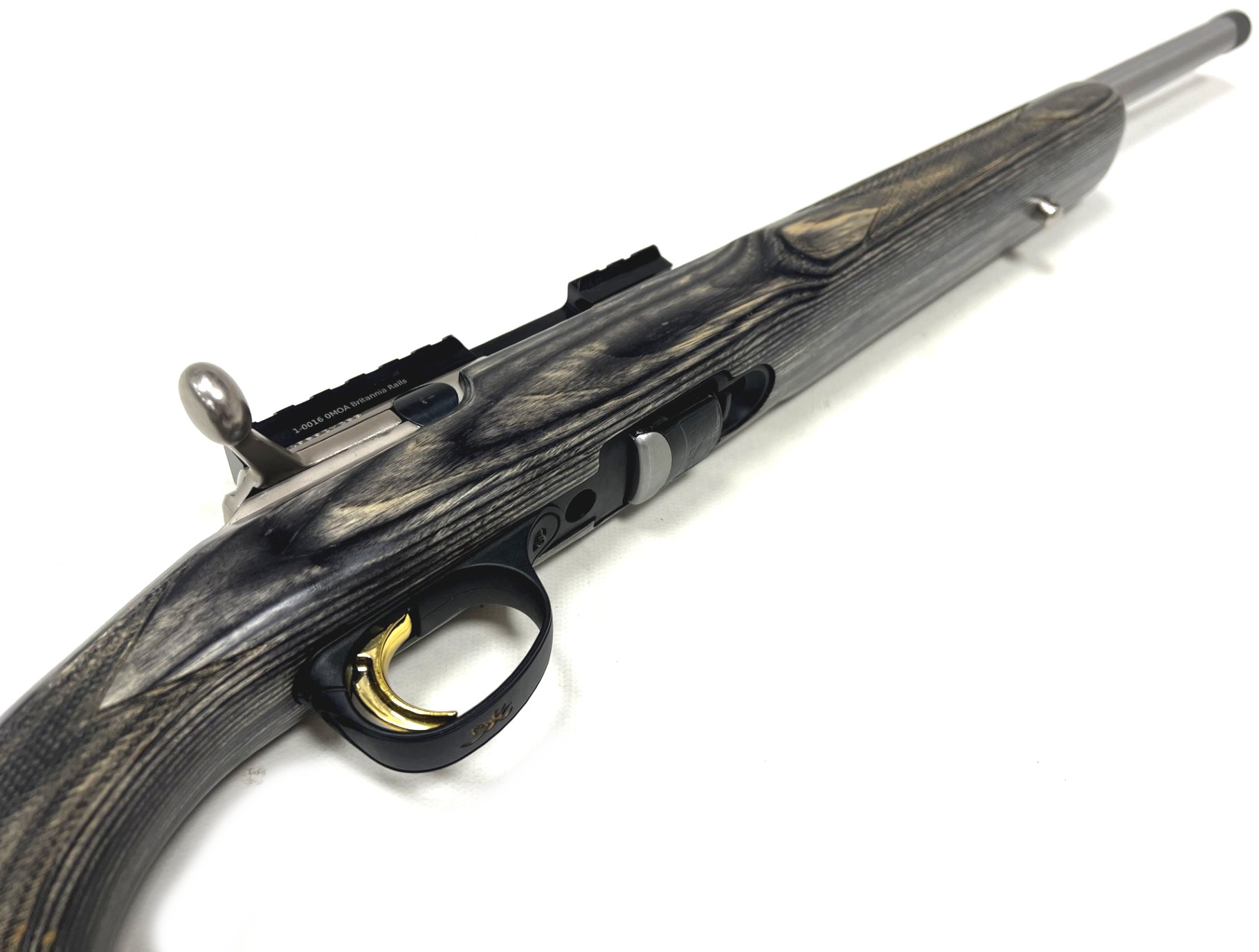 used browning t bolt varmint laminate stainless 22 lr