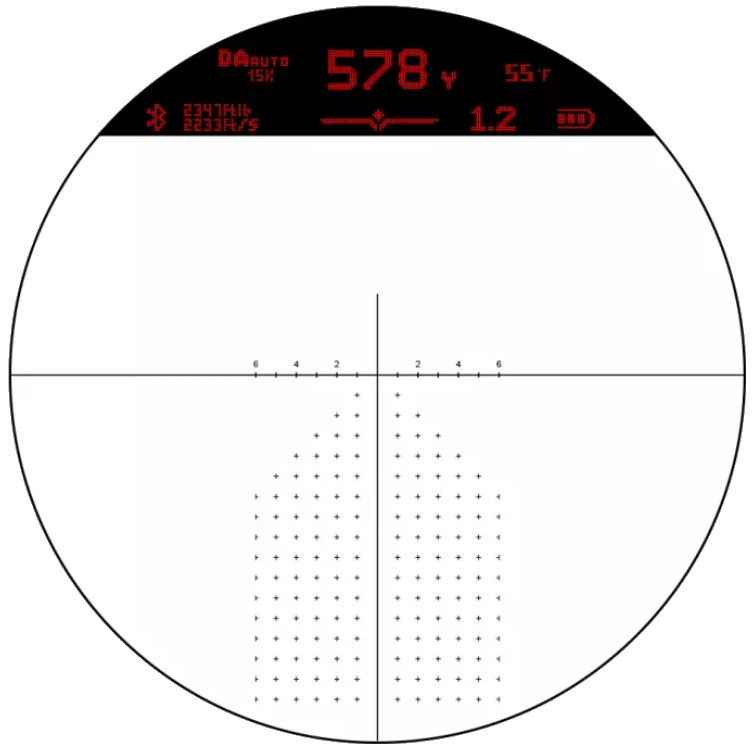 burris x177 eliminator 6 reticle