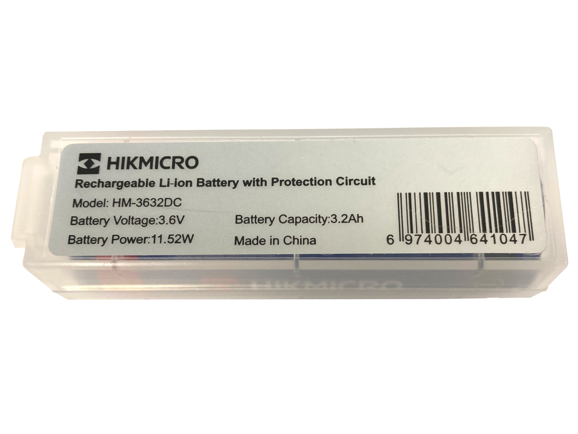 HikMicro Li-Ion buttoned 18650 rechargeable battery