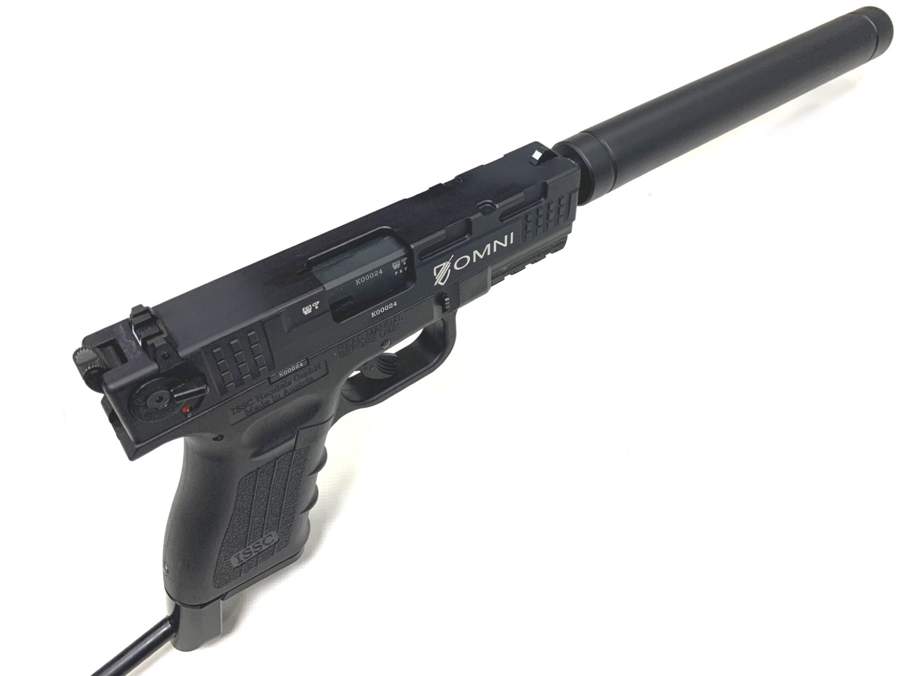 issc m22 omni long barrel pistol