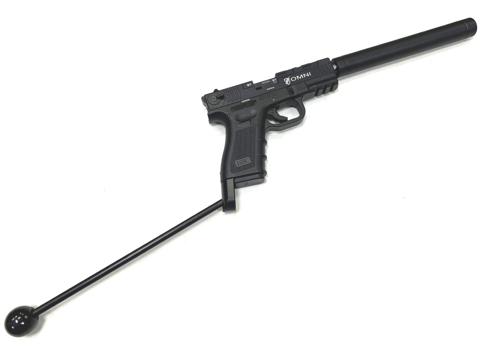 issc long barrel .22 lr pistol