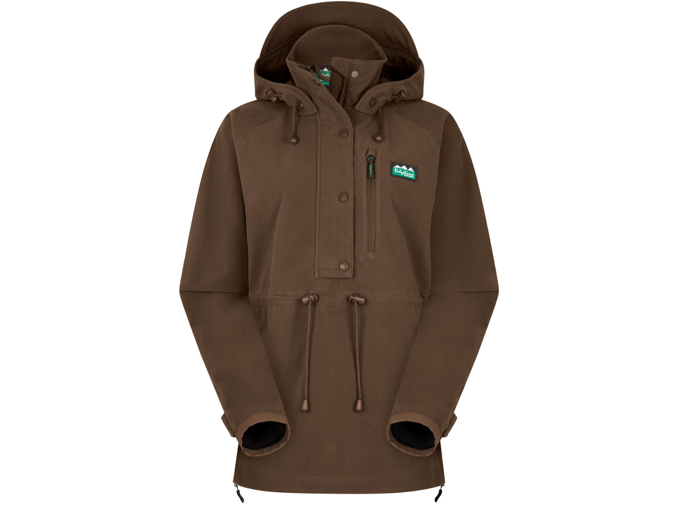 ridgeline monsoon smock ladies brown bark