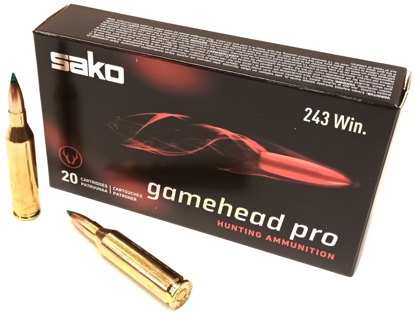 Sako .243 90Gr Gamehead Pro Ammunition