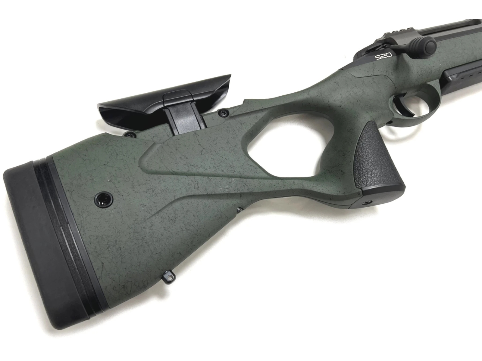 sako s20 hunter .270 green roughtech rifle