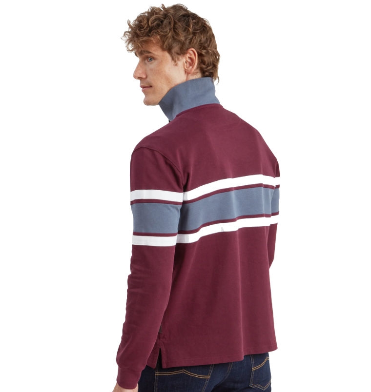 schoffel exmouth heritage sweatshirt wine