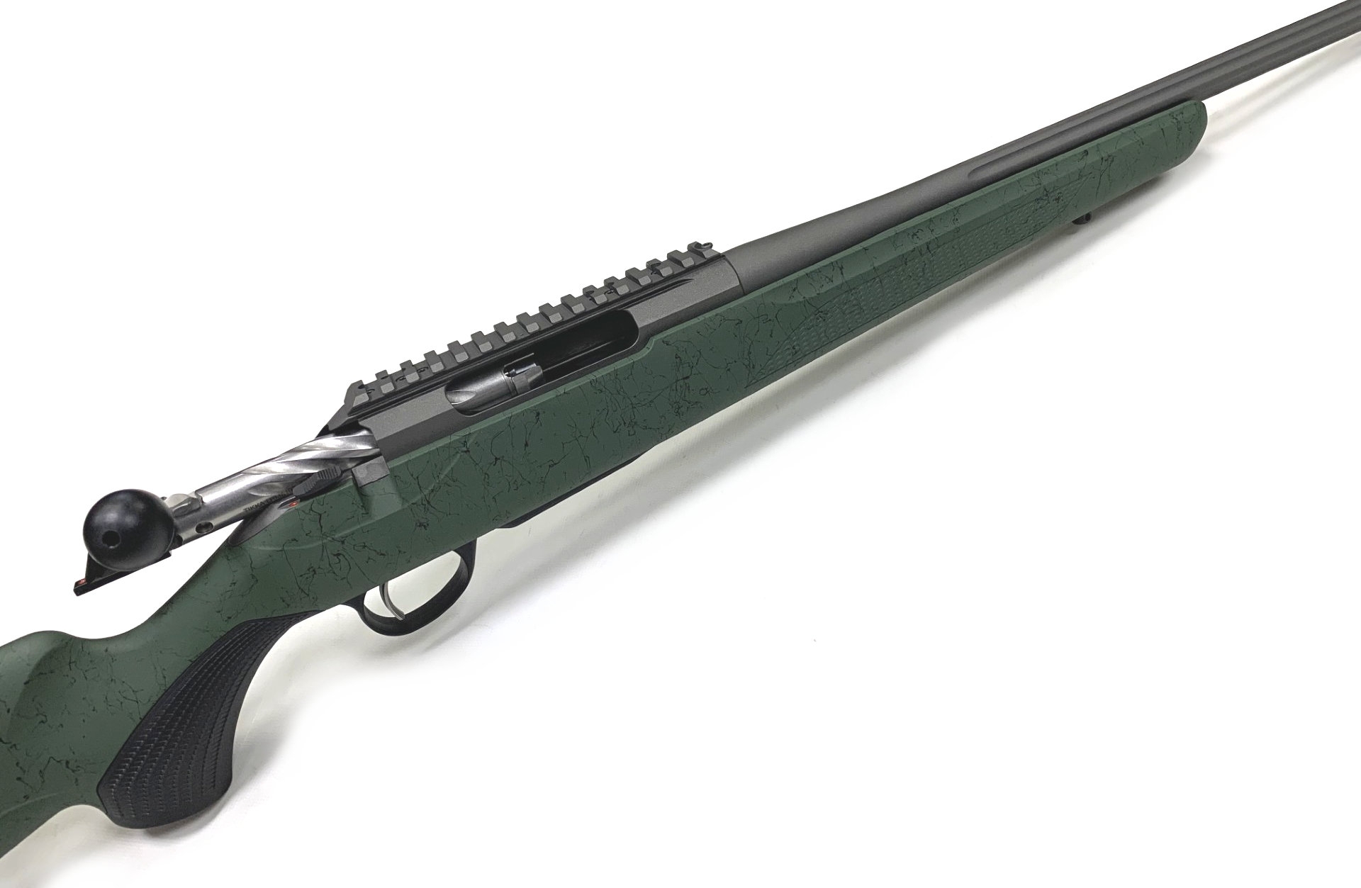 tikka t3x lite green black roughtech 223 rifle