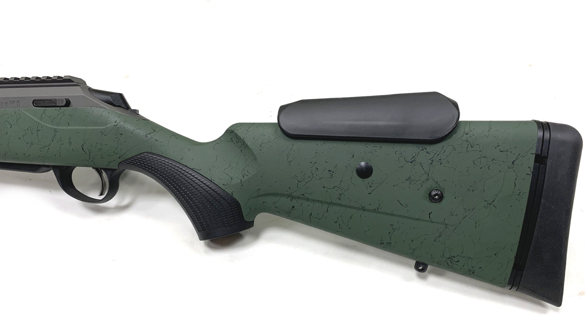 tikka t3x green black roughtech stock .223 rifle