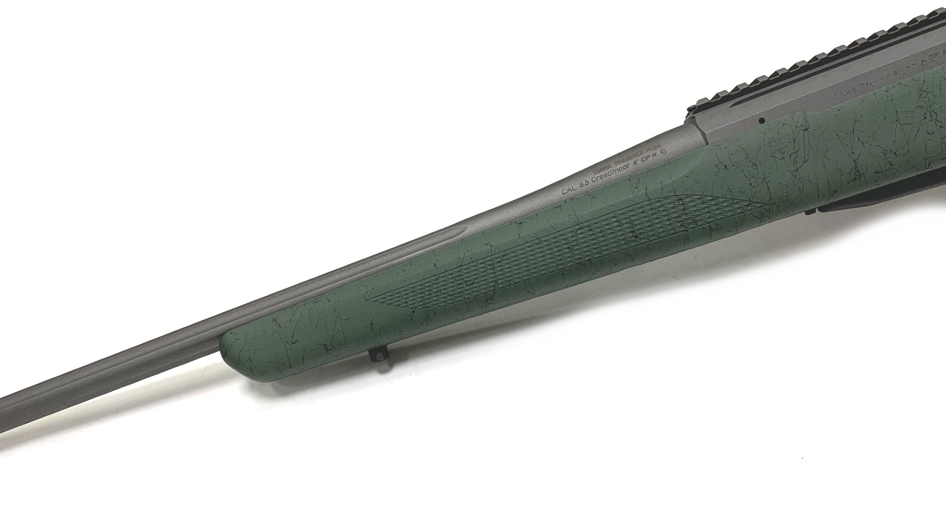 tikka t3x lite green black roughtech 22-250 cerakote