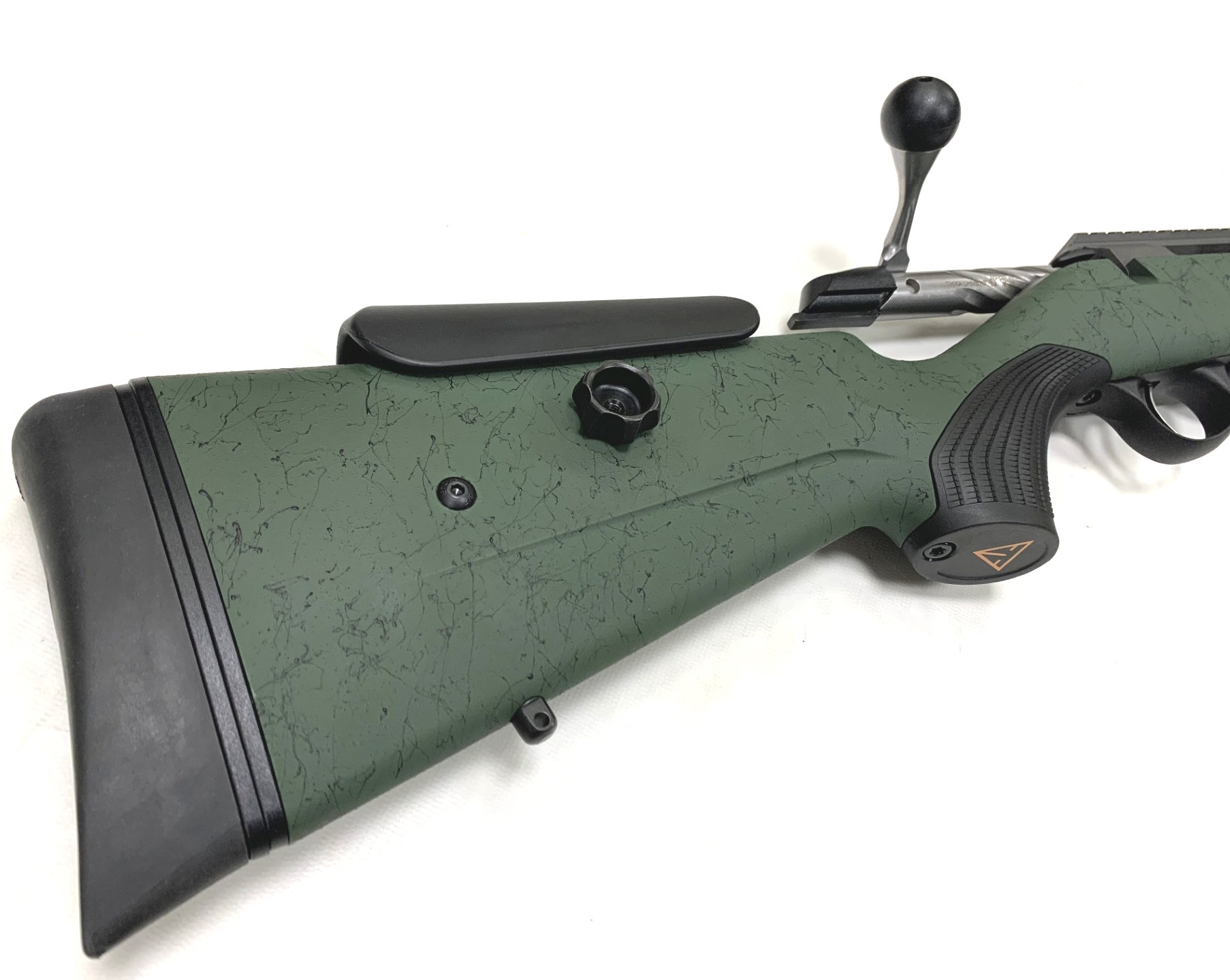 tikka 6.5 creedmoor green black roughtech cerakote