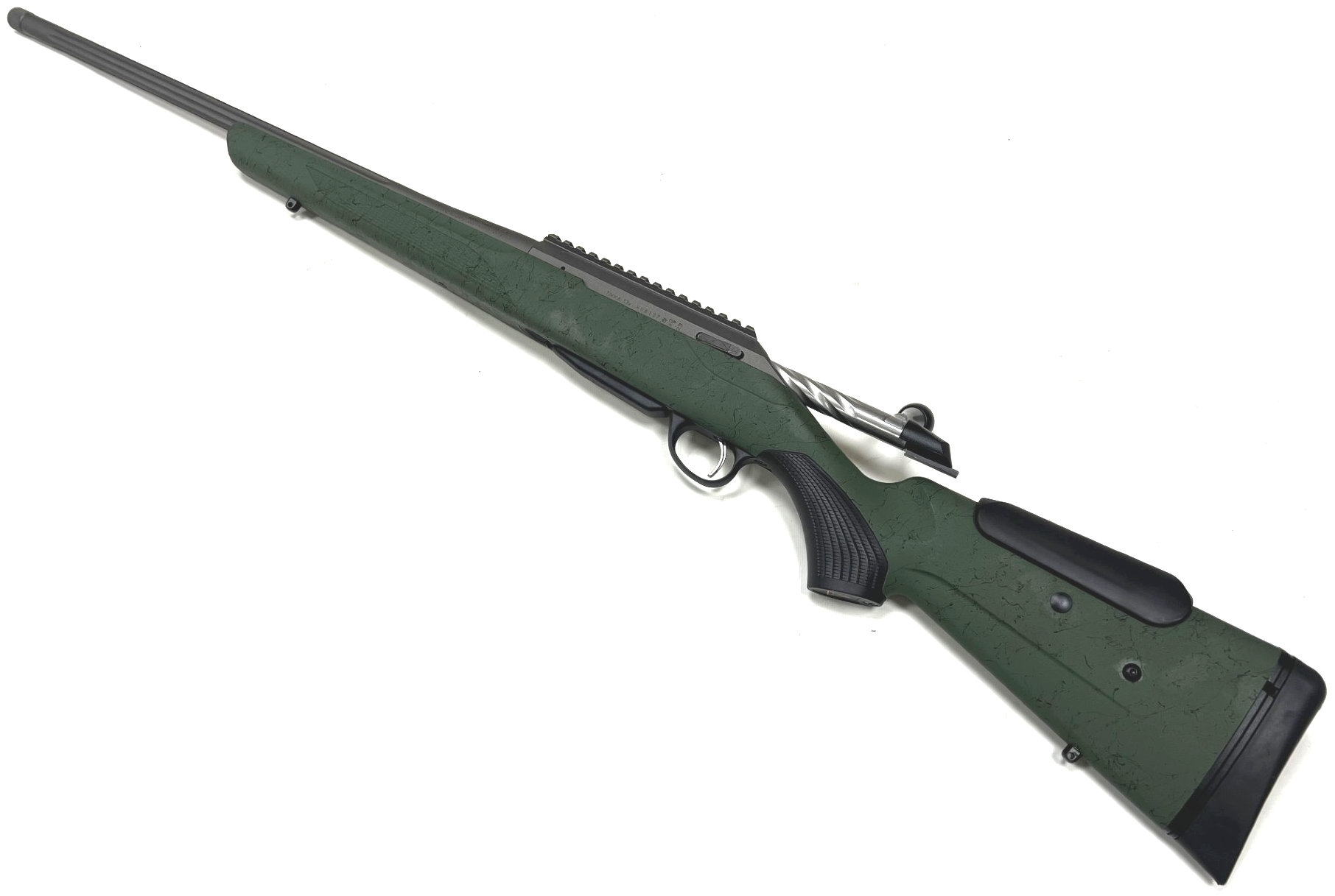 tikka t3x green black roughtech 270 cerakote rifle