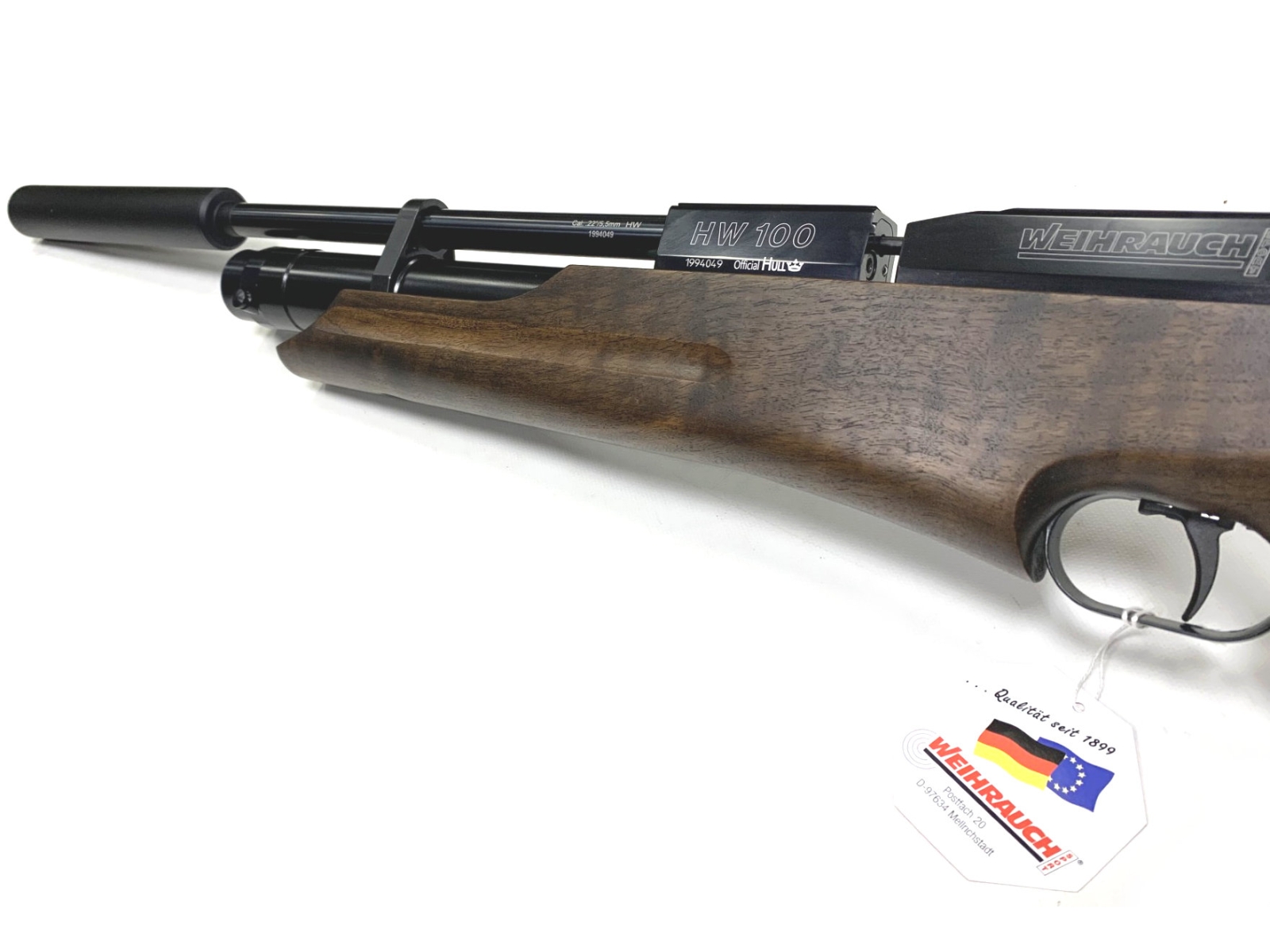 Weihrauch HW100 KT .22 Pre-Charged Air Rifle - 241219/021 Image 5