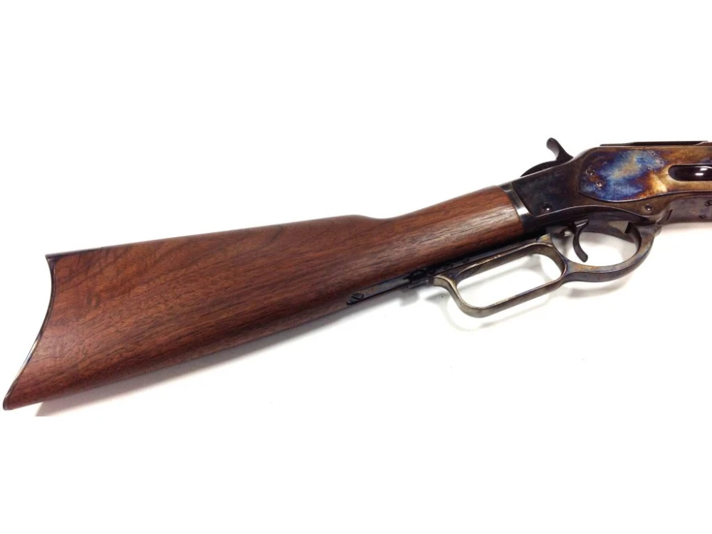 Winchester M73 Colour Case Hardened Octagonal Barrel .38 Special / .357  Magnum Lever Action Rifle For Sale UK