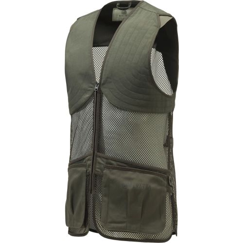 beretta full mesh shooting vest green moss