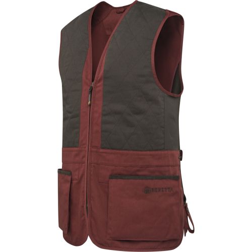 beretta madder brown teal sporting evo vest