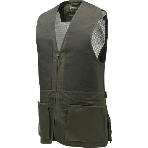 beretta tredi shooting vest brown bark