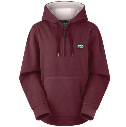 ridgeline ladies ballistic hoodie winter berry