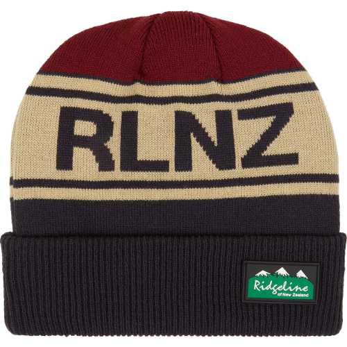 ridgeline rlnz navy multi beanie