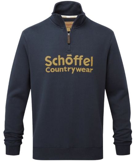 schoffel bude sweatshirt navy