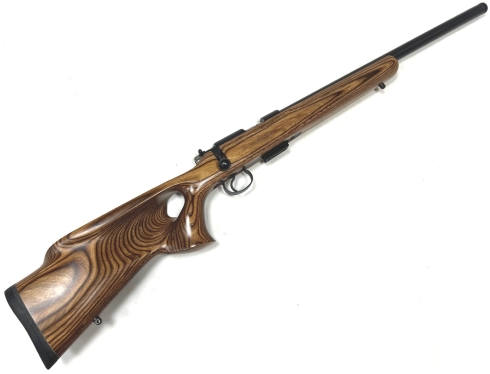 used cz 455 varmint laminate thumbhole .17 hmr rifle